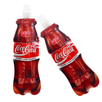 Pochette Bouteille Souple Personnalisée pour Boissons Type Cola Sprite avec Bec Verseur Stérilisation Haute Température