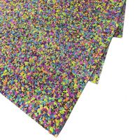300gsm 12x12 Inch Plastic Coated Metallic Paperboard Smooth Glitter Mirror Card Paper Cardstock for Christmas DIY