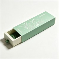 Boîte à bougies personnalisée avec anneau de traction, emballage rigide en papier pour la méditation, le yoga, le spa, boîte cadeau pour bougies de vente au détail