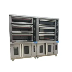 Industrial Ovens Combi Steam Oven Gas Combi Oven Baking Commercial Convection Bread With Proofer China