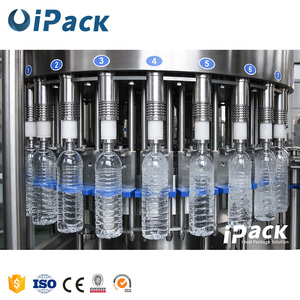 Machine à laver semi-automatique de remplissage d'eau pure potable de tasse de bouteille de 20 litres de structure compacte - Product Image 2