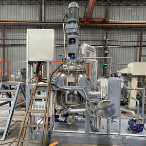 Réacteur chimique double couche en acier inoxydable pour réservoir sous vide Réacteur de mélange de colle pour adhésif thermofusible Ecofreindly - Product Image 1