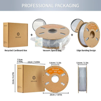 Filament d'imprimante 3D PLA Marbre 1,75 mm Bobine de 1 kg ±0,03 mm Texture mate pierre naturelle