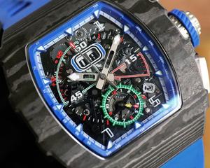 Montre mécanique pour homme avec cadran en fibre de carbone luminescente, saphir de qualité supérieure, montre multifonctionnelle luxueuse - Product Image 2