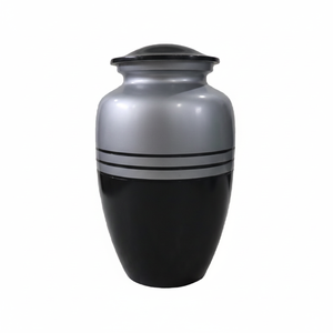 Urnes de crémation en aluminium bleu foncé de meilleure qualité pour cendres de restes humains Fabricant et exportateur d'Inde - Product Image 1