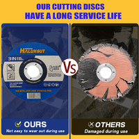 Disques de coupe métalliques T41 4,5 pouces 115 mm, disque de coupe abrasif pour acier inoxydable, meuleuse d'angle EN12413 OEM