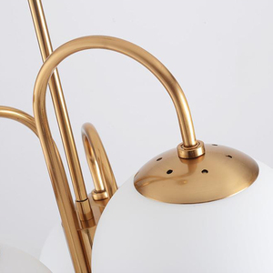 Guzhen hiện đại sang trọng phong cách Bắc Âu Đèn chùm bầu không khí đơn giản dẫn đèn cho khách sạn nhà hàng Bedroom-IN0215 - Product Image 2