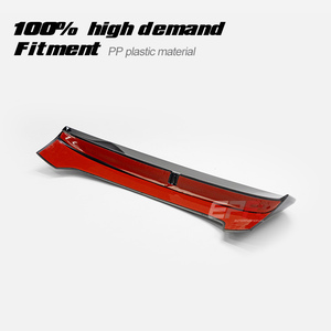 PP Material FOR Fiat 2007+ 500 595 Abarth Type <b>rear</b> <b>spoiler</b> - Product Image 6