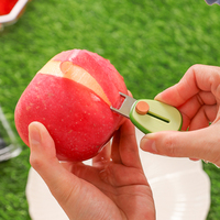 Hete Verkoop Verstelbare Keuken Paring Tool Schattige Fruit Groente Dunschiller Mini Avocadovormige Gadgets
