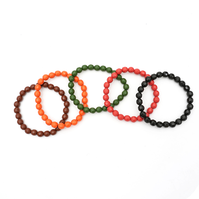 Negative Ion Health Jewellery Natural Gemstone Black Tourmaline Infrared Energy Bracelet
