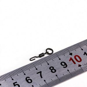 <span class=keywords><strong>Spinner</strong></span> Swivel pour Ronnie <span class=keywords><strong>Rig</strong></span>, accessoires de pêche à la carpe, hameçons pour montage de carpe, émerillons rotatifs, équipement de pêche à changement rapide - Product Image 4
