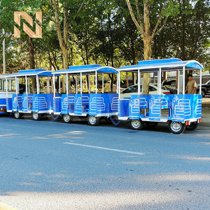 Train touristique sans rails pour 28 personnes, alimenté au diesel, pour parcs d'attractions, centres commerciaux, vente directe - Product Image 3