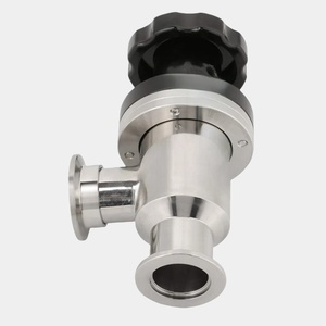 ท่อส่งก๊าซแบบโค้งงอ มุมฉาก แบบแมนนวล สำหรับสุญญากาศสูง รุ่น KF25 304 ทนอุณหภูมิสูง - Product Image 4
