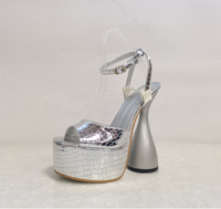Chaussures d'été pour femmes Nouveau design Sandales à talons hauts pour femmes Plateforme Fashion Style Ankle Strap Shoes for Women