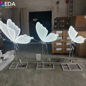 LEDA Wholesale high-quality decorative LED <b>lights</b>, <b>butterfly</b>-shaped decorative <b>lights</b>, for weddings - Product Image 1