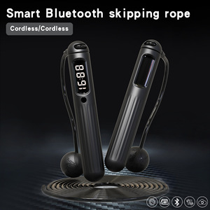 Cuerda para saltar con contador electrónico inteligente, 88cm, material ABS, equipo de fitness unisex con contador para ejercicio en interiores - Product Image 2