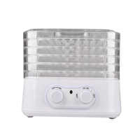 Hete Verkoop 5 Trays Mini Elektrische Groente Fruit Droger Voedsel Dehydrator Machine Met Verstelbare Trays