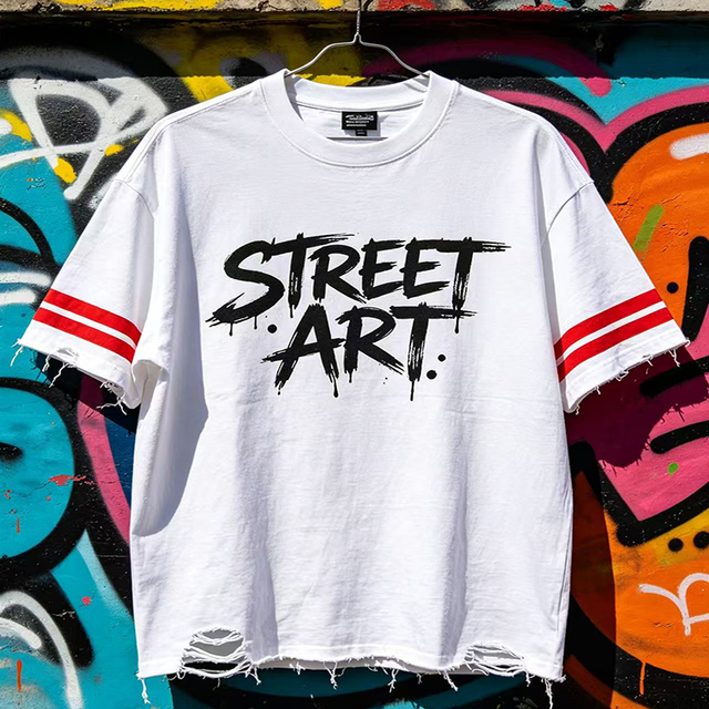 Streetwear Men's Clothing Manufacturer Tee Custom Y2k Cotton Vintage Graphic Dtg Print Plain Oversized Distressed T-shirt