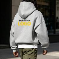 Hoodie en coton surdimensionné personnalisé par le fabricant, design dos de haute qualité, impression DTF et DTG.