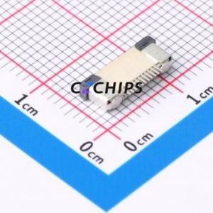 FPC-0.5AX-11PWCR-H20 FFC/FPC Connector SMD,P=0.5mm,Horizontal Mount Connector Drawer Type Bottom Contact 11P 0.5mm - Product Image 2