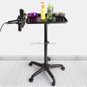 थोक विक्रेताओं की उच्च गुणवत्ता वाले धातु धारक रोलिंग ब्यूटी स्पा ट्रे कार हेयर सैलून ट्रॉली - Product Image 4