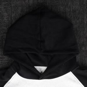 Sweat-shirts à épaules tombantes de haute qualité pour hommes, 360 grammes, broderie personnalisée, patchwork épais, fabricant OEM - Product Image 4