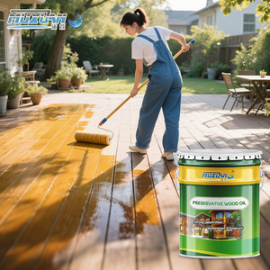 Teinture pour bois à base d'huile et agent de conservation dérivé de plantes pour la coloration et la protection du bois en extérieur - Product Image 3