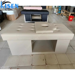 Kisen Salon <b>Table</b> Shampoo Massage Bed Customized Head Spa <b>Portable</b> Bed Facial Treatment Factory Wholesale - Product Image 4