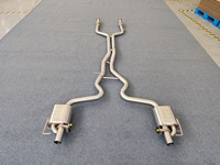 Tuyaux d'échappement pour Mercedes-Benz E43 C43 C400 GLC43 W205, système d'échappement Catback en SUS304, silencieux Valvetronic