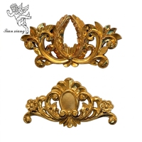 Rosa Dorada de Plástico ABS al por Mayor, 12 Unidades #   Adorno para Ataúd, Estilo Europeo, Accesorios Decorativos para Ataúdes de Adultos