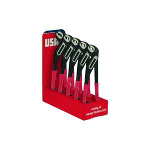 USAG - U01800013 Mostrador con 5 alicates 180 C 250 - EAN 8001150022531 ALICATES Y CORTADORES ALICATES MULTIGRIP - Product Image 1