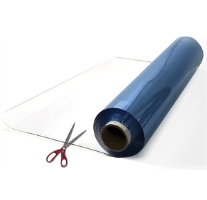 Rouleau de feuille transparente en PVC, film plastique souple, options semi-rigides et rigides pour l'emballage, l'impression et l'affichage - Product Image 1