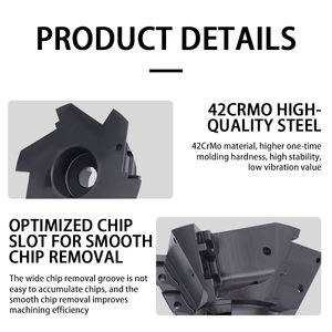 High-Strength Dovetail Cutter <b>Disc</b> CNC Cleaning Dovetail V-groove Milling Cutter Head for <b>Metal</b> Machining - Product Image 2