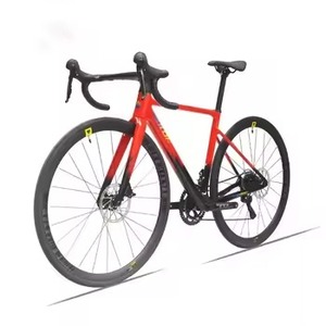 20 Speed Spring Fork Road Bike 700C Carbon Fiber Frame Hydraulic Disc With Internal <b>Cable</b> Routing & Thru-Axle for Adults ZXC-274 - Product Image 5