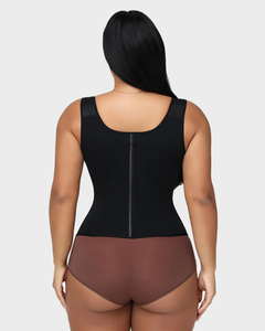 Gilet sculptant double couche pour femme, Fajas colombiennes, gaine amincissante, contrôle du ventre, 17 baleines en acier - Product Image 2