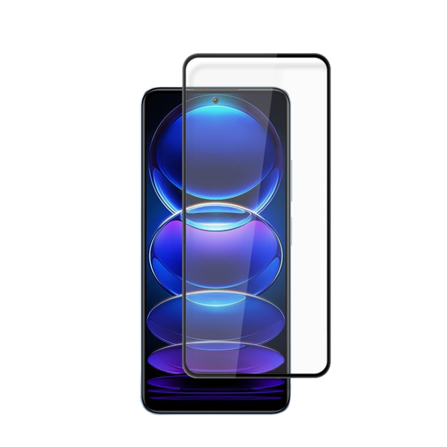 High Quality 2.5D Full Glue Tempered Glass Film for Xiaomi Redmi Note 12 Mocolo 3D Radiant High Transparent Mobile Phone