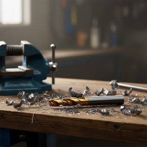 Tttake hss Co สว่านเจาะแบบเกลียวขนาด13.5มม. เคลือบดีบุกด้วยตัวเอง - Product Image 3