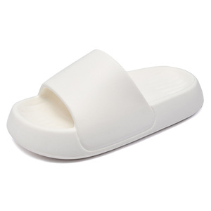 Beige Slides Slipper <b>Soft</b> Sole Non Slip Summer Outdoor Men's Wearable Injection <b>Shoes</b> Adult Size 4.0 - Product Image 5
