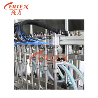 Machines de remplissage et de bouchage automatiques d'huile comestible de bonne qualité, machine de remplissage linéaire d'huile, machine de remplissage linéaire de liquides