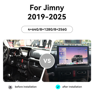 Écran 11,5 pouces pour Jimny 2019-2025, Android 14, CarPlay sans fil, autoradio, lecteur multimédia <span class=keywords><strong>4K</strong></span>, GPS, navigation, stéréo - Product Image 5