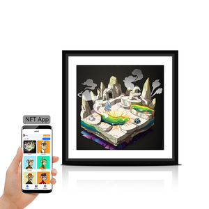 Pantalla Digital de 33 Pulgadas con Sistema Android para NFT, Marcos de Fotos Digitales, Pantalla LCD Cuadrada para Publicidad Digital - Product Image 1