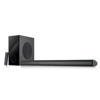 Barra de Sonido Bluetooth 2.1 Canales Premium para Cine en Casa y Sistema Multimedia de TV con Subwoofer, Salida de Audio de Alta Calidad