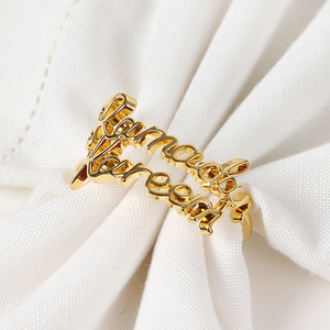 Legierung Servietten ring Ramadan Kareem Servietten ring halter Servietten schnallen halter Ramadan Tisch dekoration Hochzeits feier - Product Image 1