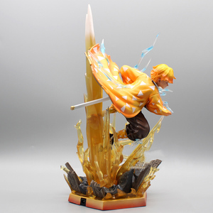 31cm 12,2 pulgadas Manga Demoned Slayers figura Thunder Agatsuma Zenitsu Demoned Slayers Anime figura <span class=keywords><strong>de</strong></span> acción - Product Image 5