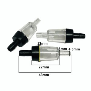 어항용 미니 5W-25W 전원 반송 단방향 공기 펌프 ABS 플라스틱 고무 직사각형 소형 수족관 - Product Image 5