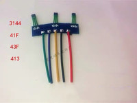 Sensor Hall para Motor de Vehículo Eléctrico de Dos Ruedas, Placa de Circuito 3144 41F 43F 413, Sensor Hall con Cable 60 120, PCB Hall