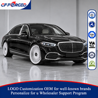 Jantes de voiture en alliage forgé multi-rayons de haute qualité personnalisées, 20, 21, 22 pouces, blanc brillant, 5x112, pour Maybach Classe S W222