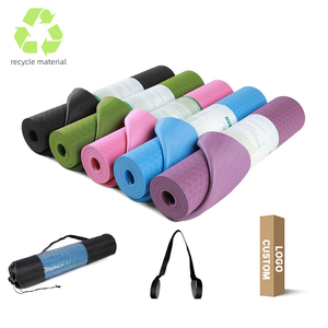 Tappetino Yoga SD Eco Soft Pilates in TPE 6mm, Ecologico, Design a Basso Contenuto di Carbonio, Riciclato, Non Tossico, Certificato REACH, Durevole - Product Image 2