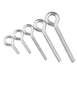 Eye Screw Stainless Steel L J Shape Eye Hook Screw Manufacturing Open Screws Customized Stainless Steel Sheep Eye Bol