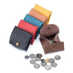 محفظة حامل سماعة أذن أصلية صغيرة اللون متغيرة محفظة تصميم عتيق محفظة صغيرة للعملات المعدنية